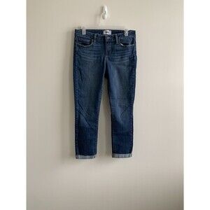 Paige Kylie crop jeans size 28 cuffed